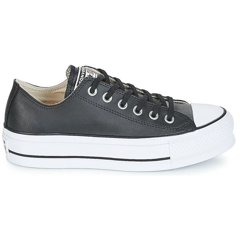 femme Converse femme ctas lift ox clean noir