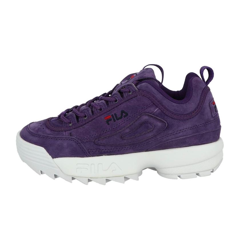 Fila femme disruptor s low wmn violet1705701_3 sur voshoes.com