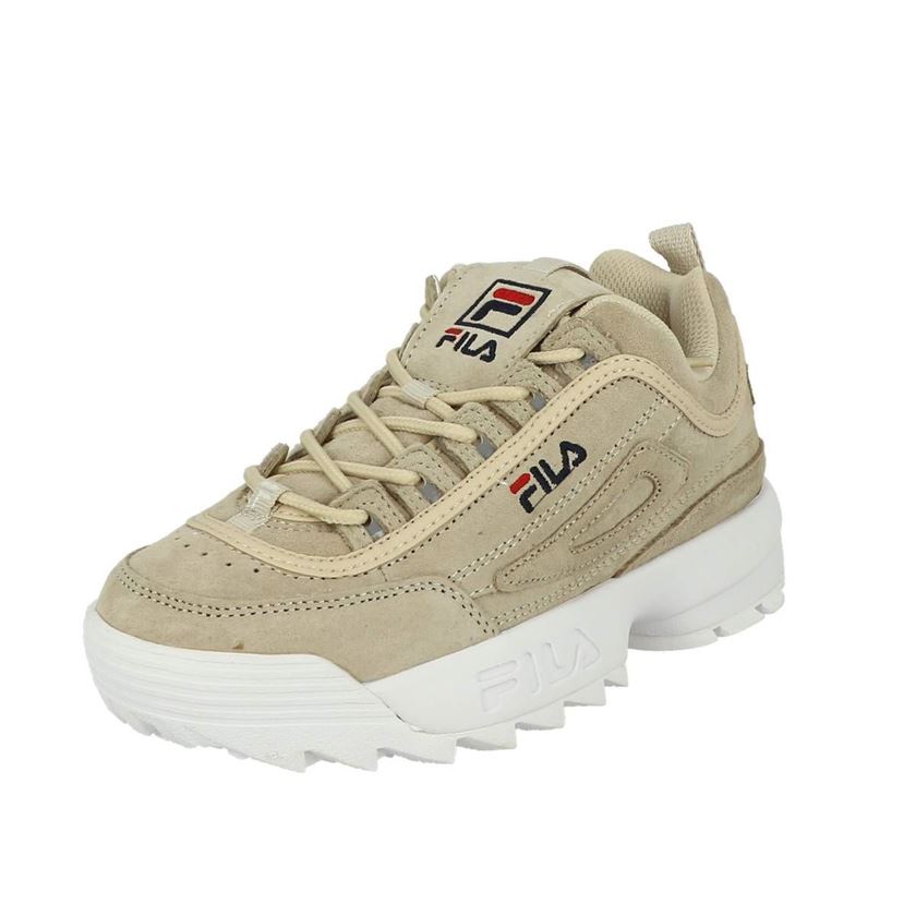 Fila femme disruptor s low wmn beige1705702_2 sur voshoes.com