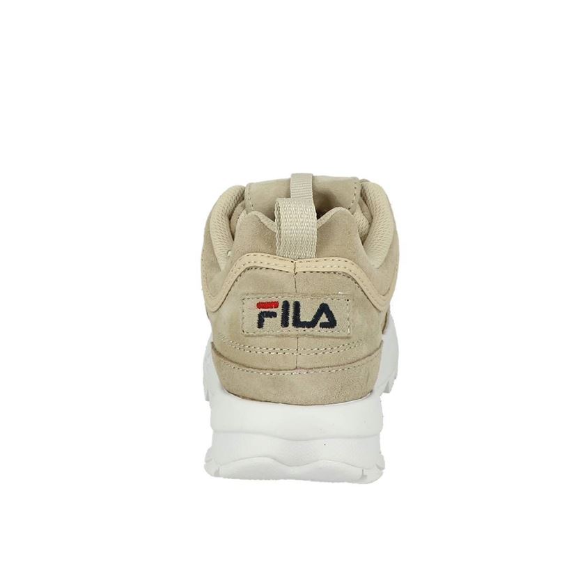 Fila femme disruptor s low wmn beige1705702_5 sur voshoes.com