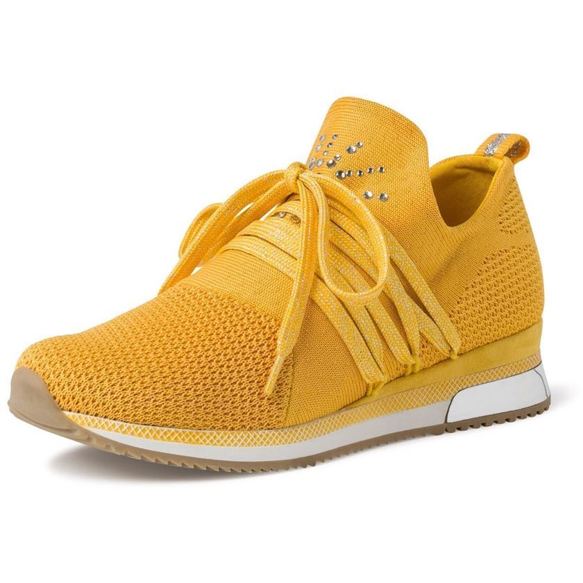 Marco tozzi femme julie jaune1711303_2 sur voshoes.com