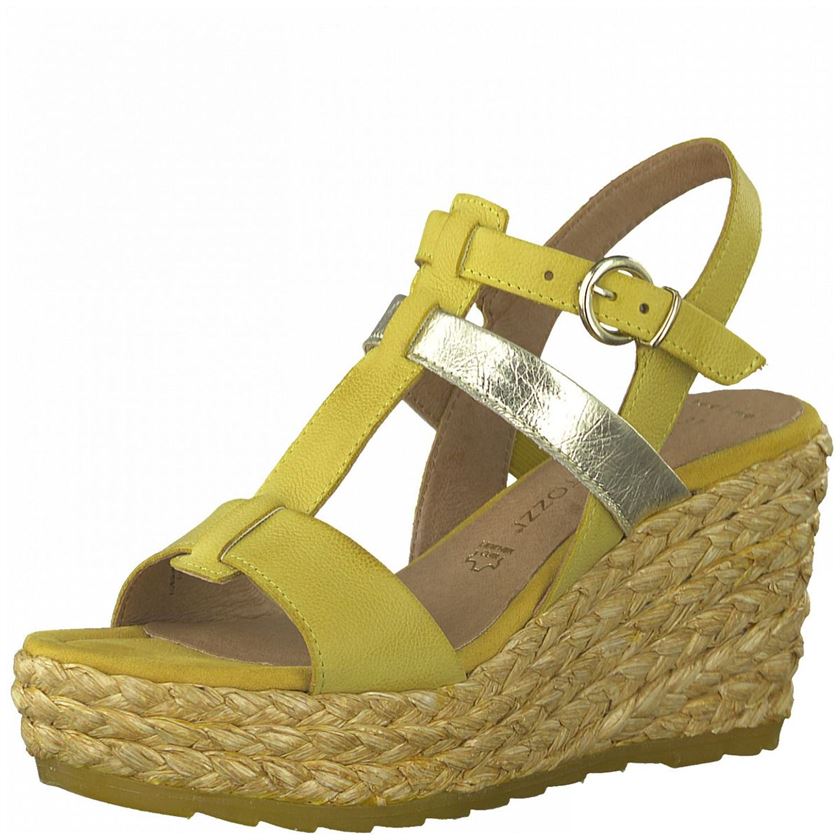 Marco tozzi femme erita jaune1711702_2 sur voshoes.com