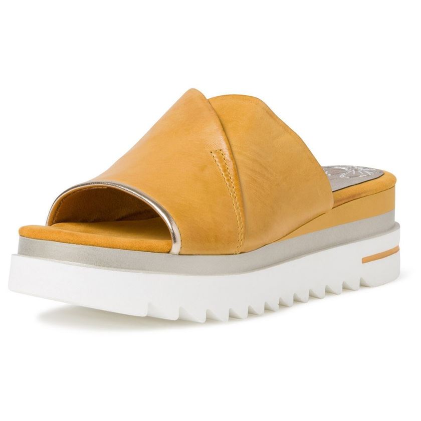 Marco tozzi femme 27212 jaune1712602_2 sur voshoes.com