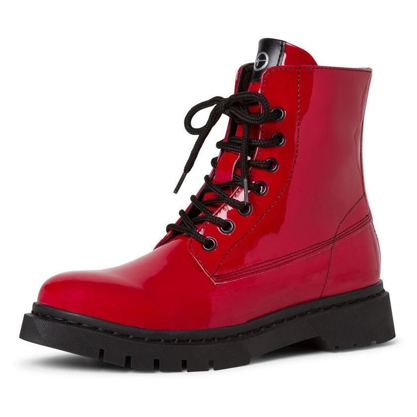 Tamaris femme smooth rouge1715501_2 sur voshoes.com