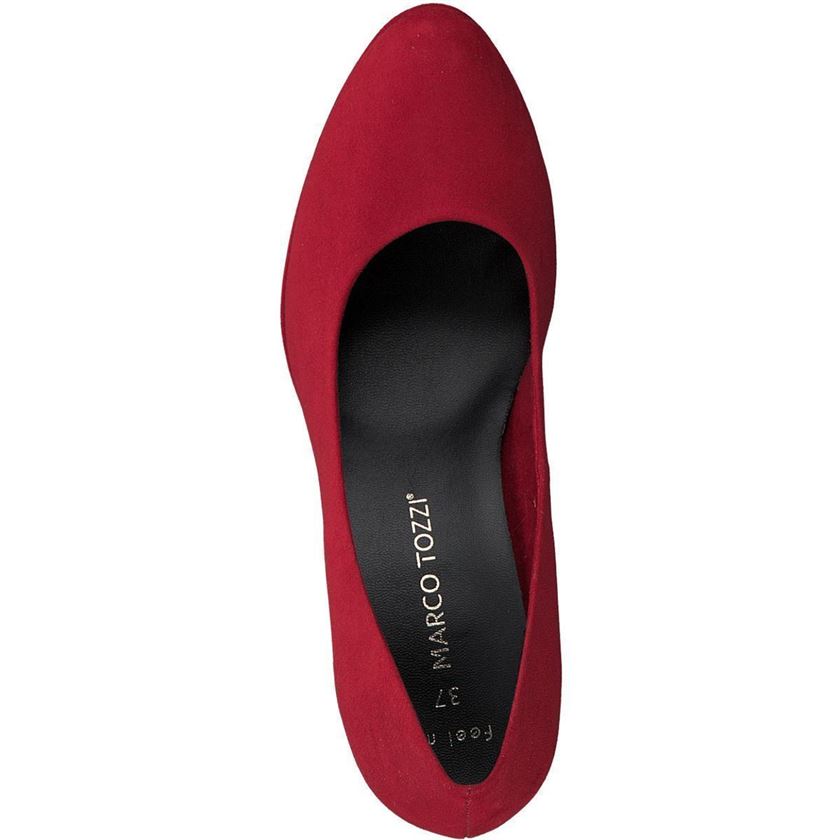 Marco tozzi femme julia rouge1716402_4 sur voshoes.com