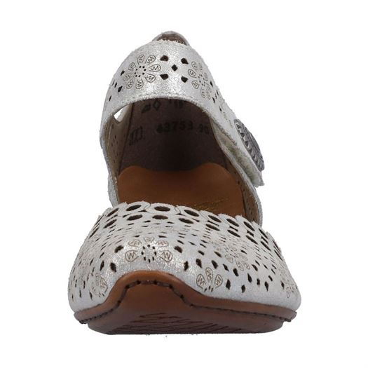 Rieker femme verona argent1718603_4 sur voshoes.com