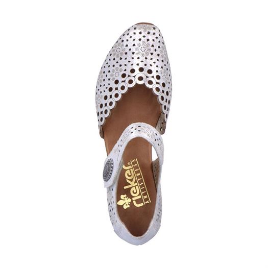 Rieker femme verona argent1718603_5 sur voshoes.com