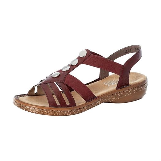 Rieker femme morokko bordeaux1720101_2 sur voshoes.com