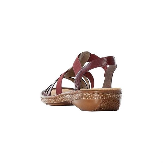 Rieker femme morokko bordeaux1720101_4 sur voshoes.com