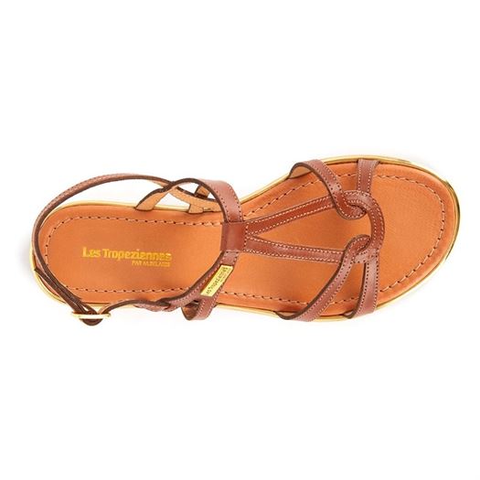 Les tropeziennes par m b femme hackle marron1722302_3 sur voshoes.com
