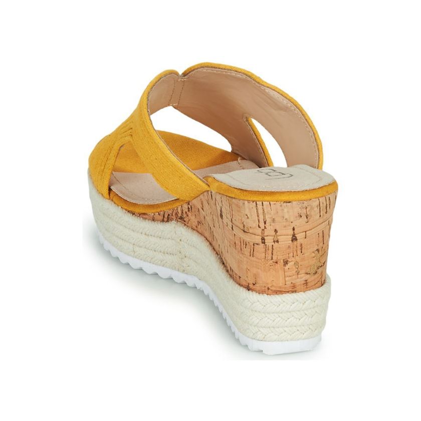 Les petites bombes femme lidy jaune1725403_5 sur voshoes.com