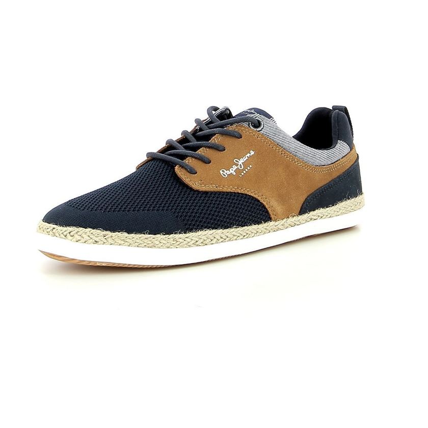 Pepe jeans homme maui sport knit marron1728501_2 sur voshoes.com