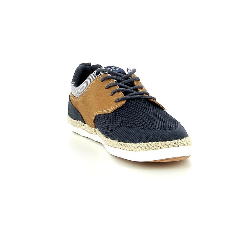 Pepe jeans homme maui sport knit marron1728501_4 sur voshoes.com