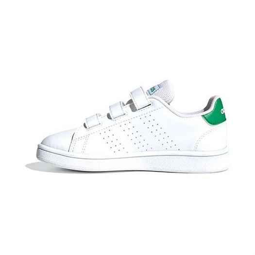 Adidas garcon advantage i blanc1735501_2 sur voshoes.com
