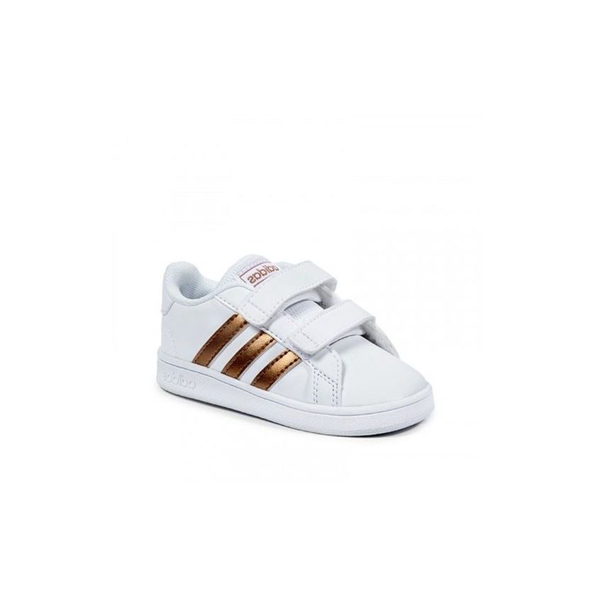 Adidas fille grand court i blanc1735601_3 sur voshoes.com