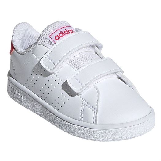 Adidas fille advantage i blanc1735701_3 sur voshoes.com