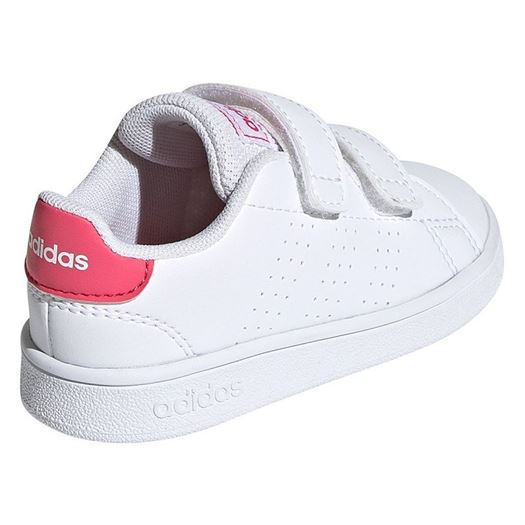 Adidas fille advantage c blanc1735801_4 sur voshoes.com