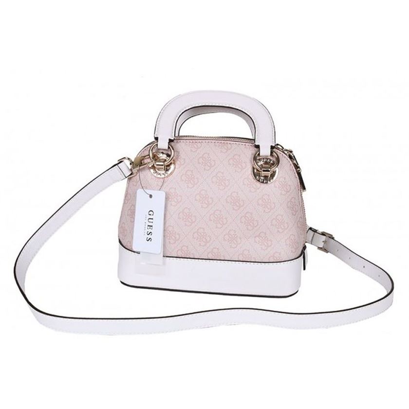 Guess femme cathleen small dome satchel rose1740102_4 sur voshoes.com