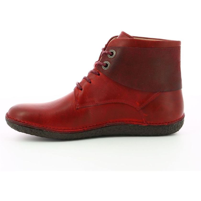 Kickers femme hobbytwo rouge1744302_3 sur voshoes.com