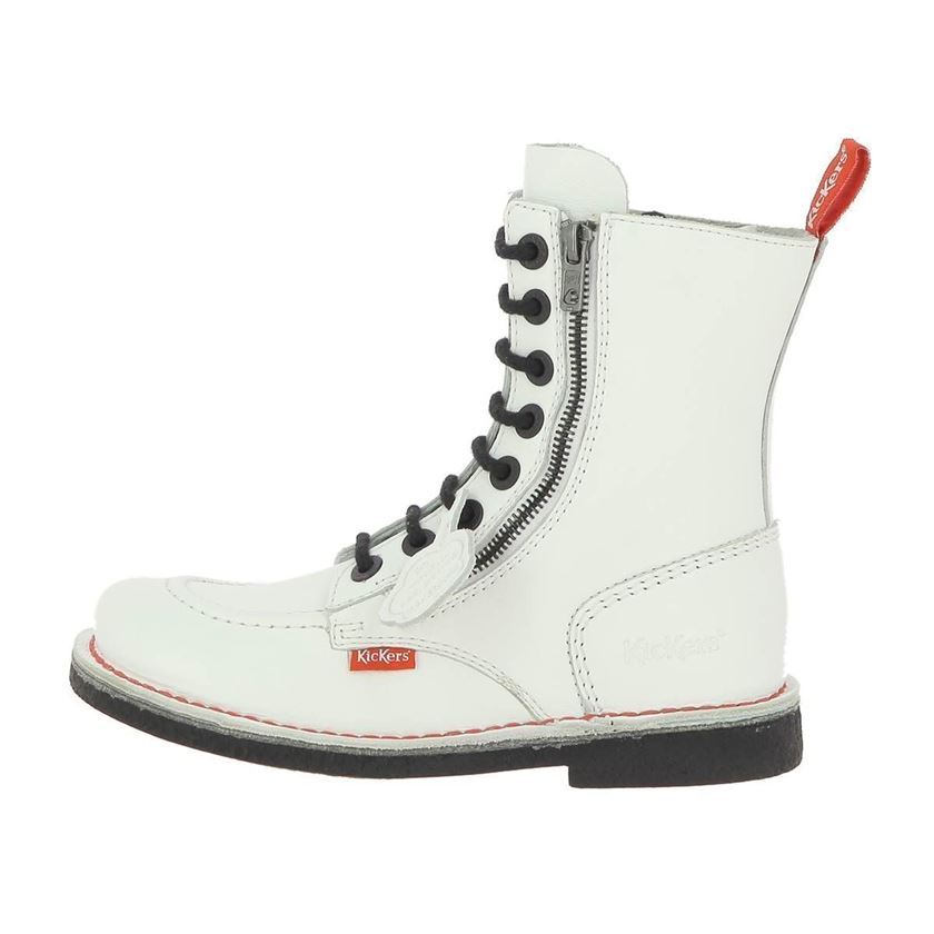 Kickers femme meetickzip blanc1744401_3 sur voshoes.com