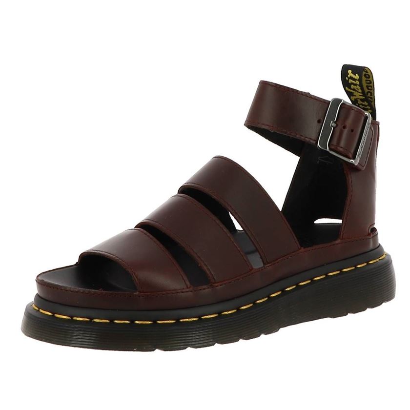 Dr martens femme clarissa 2 marron1751503_2 sur voshoes.com