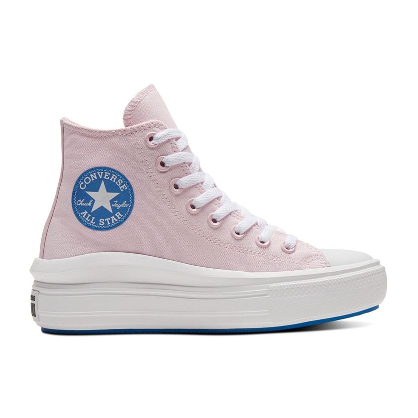 femme Converse femme chuck taylor hi move rose