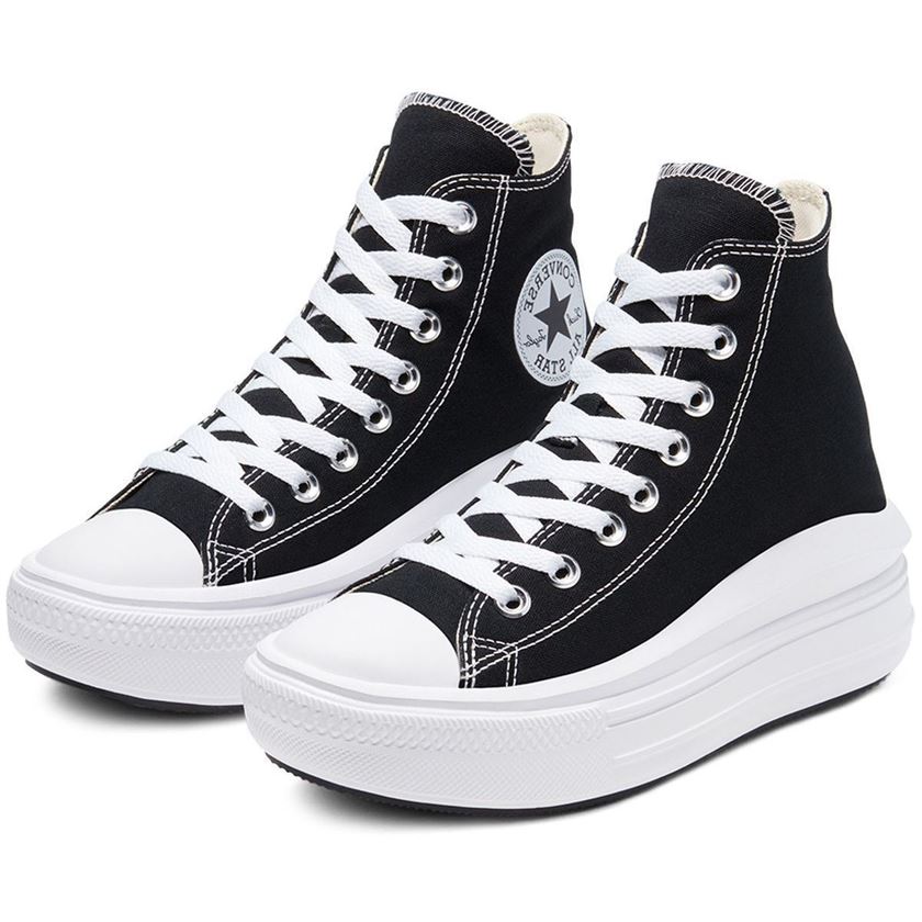 Converse femme chuck taylor hi move noir1755203_2 sur voshoes.com