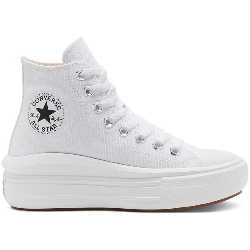 femme Converse femme chuck taylor hi move blanc