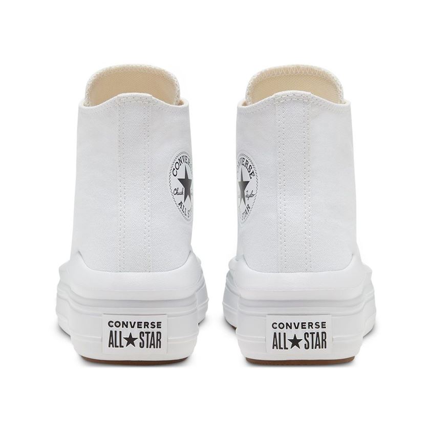 Converse femme chuck taylor hi move blanc1755204_5 sur voshoes.com