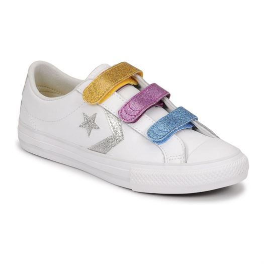 Converse fille star player ev 3v blanc1755501_2 sur voshoes.com