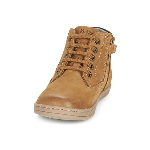 Kickers garcon tackland marron1756001_3 sur voshoes.com