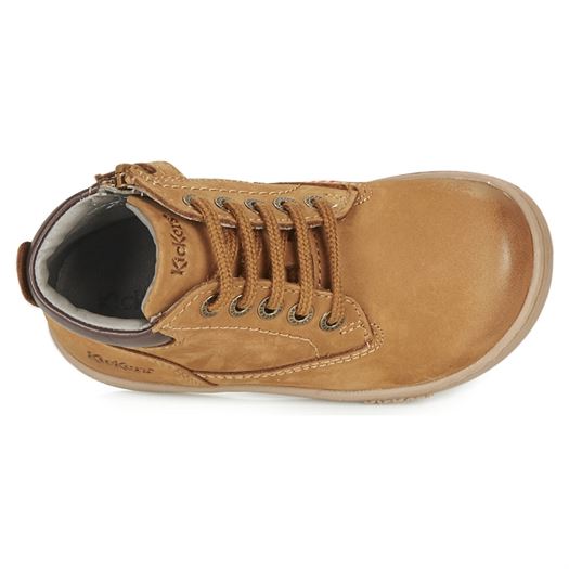 Kickers garcon tackland marron1756001_6 sur voshoes.com