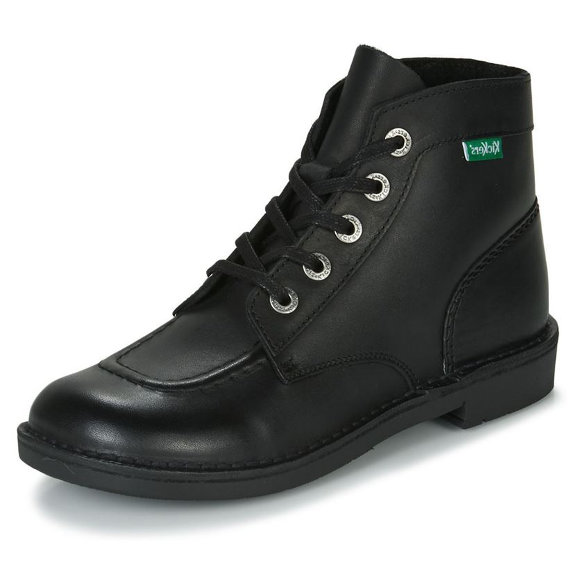 Kickers femme kick col noir1756201_2 sur voshoes.com