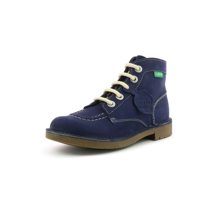 Kickers femme kick col bleu1756301_2 sur voshoes.com