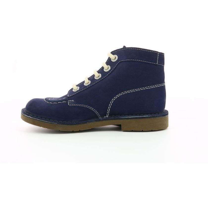 Kickers femme kick col bleu1756301_3 sur voshoes.com