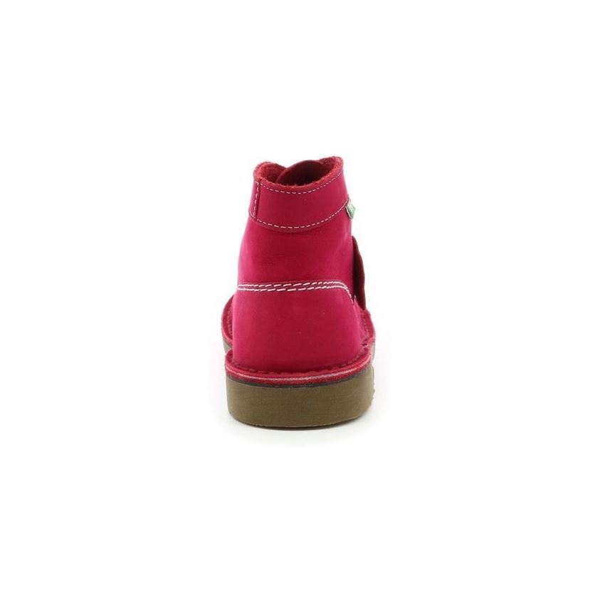 Kickers femme kick col rose1756303_5 sur voshoes.com