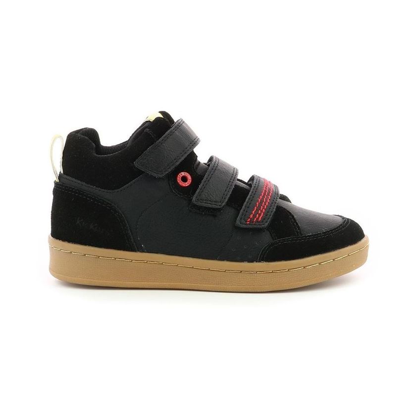 garcon Kickers garcon bilbon noir