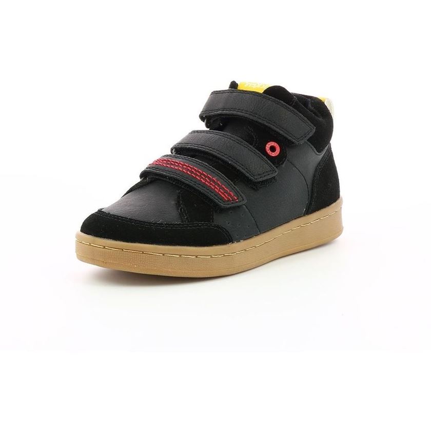 Kickers garcon bilbon noir1756601_2 sur voshoes.com