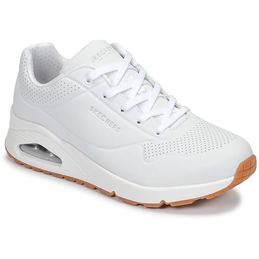 Skechers femme uno blanc1757602_2 sur voshoes.com