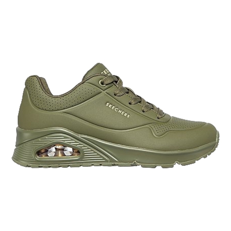 femme Skechers femme uno vert