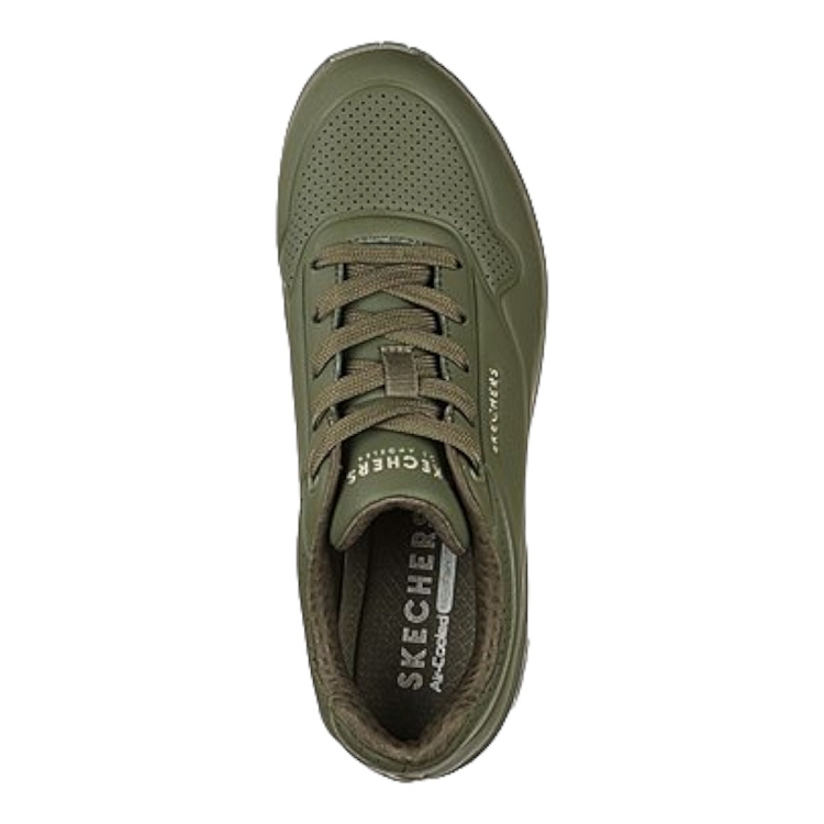 Skechers femme uno vert1757603_4 sur voshoes.com