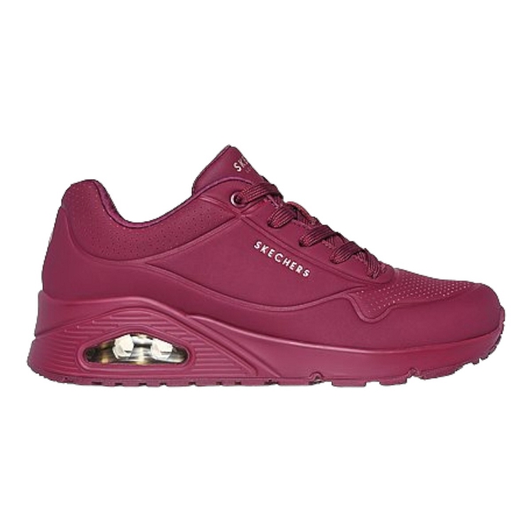 femme Skechers femme uno rouge