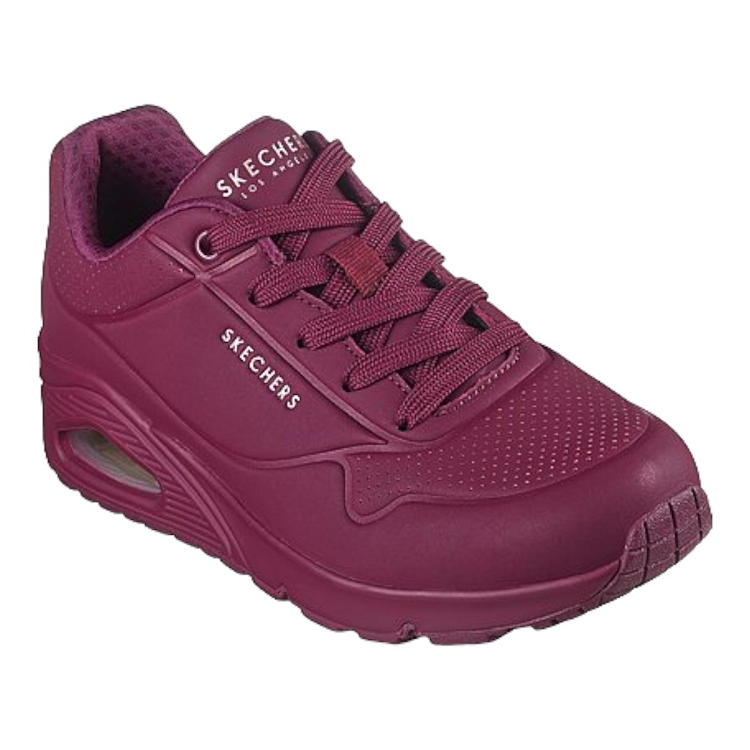 Skechers femme uno rouge1757604_2 sur voshoes.com