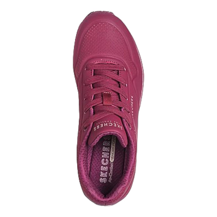 Skechers femme uno rouge1757604_4 sur voshoes.com