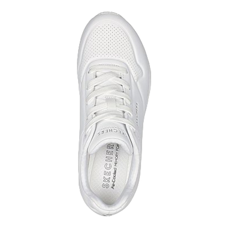 Skechers femme uno blanc1757608_4 sur voshoes.com