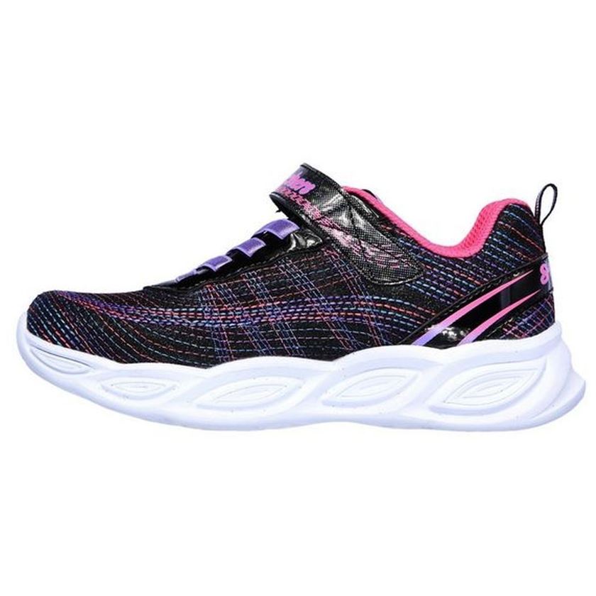 Skechers fille shimmer beams noir1757901_3 sur voshoes.com