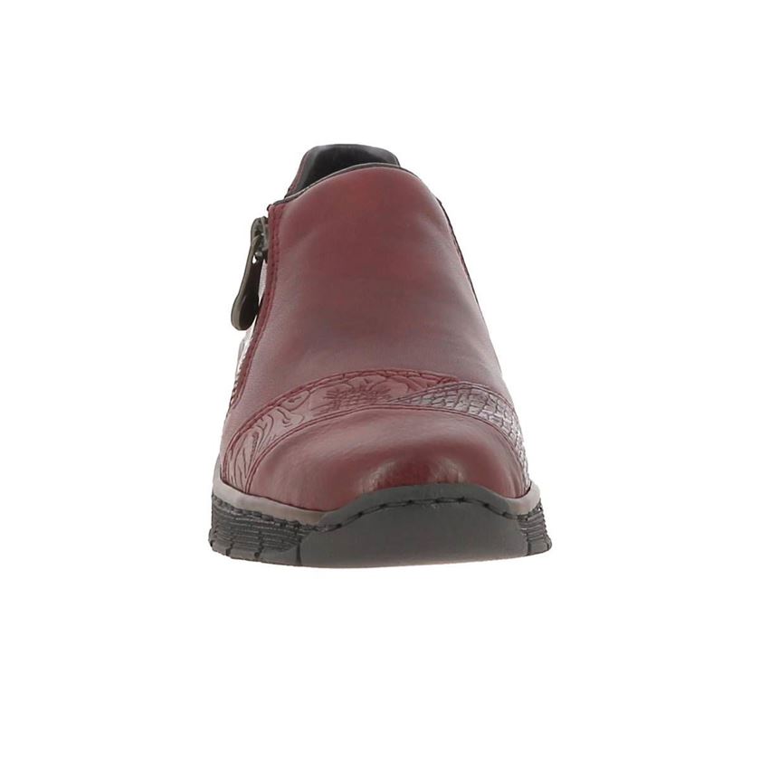 Rieker femme accelor bordeaux1758202_4 sur voshoes.com