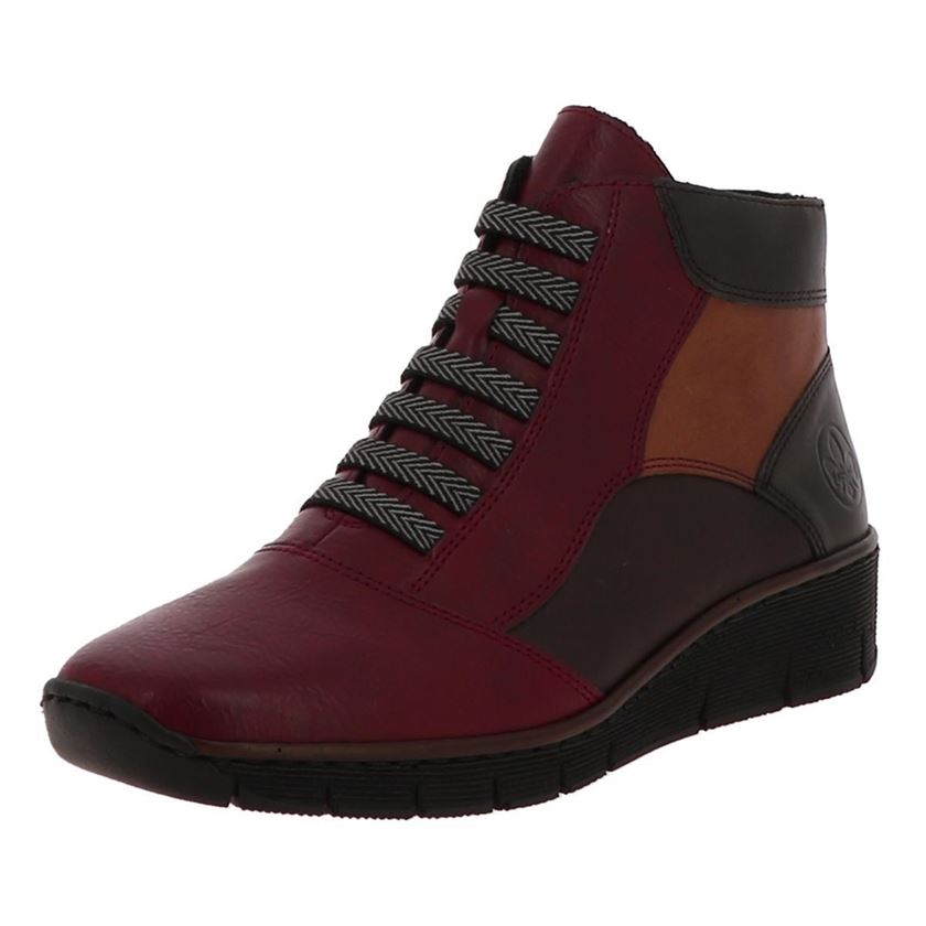 Rieker femme herese bordeaux1758401_2 sur voshoes.com