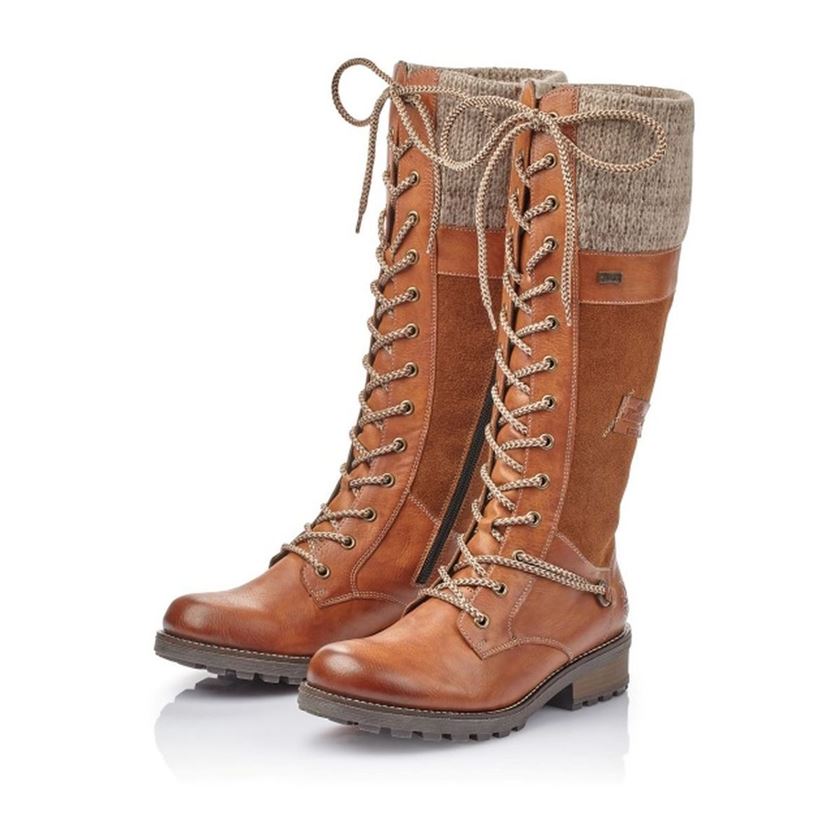 Rieker femme buttom marron1761001_4 sur voshoes.com