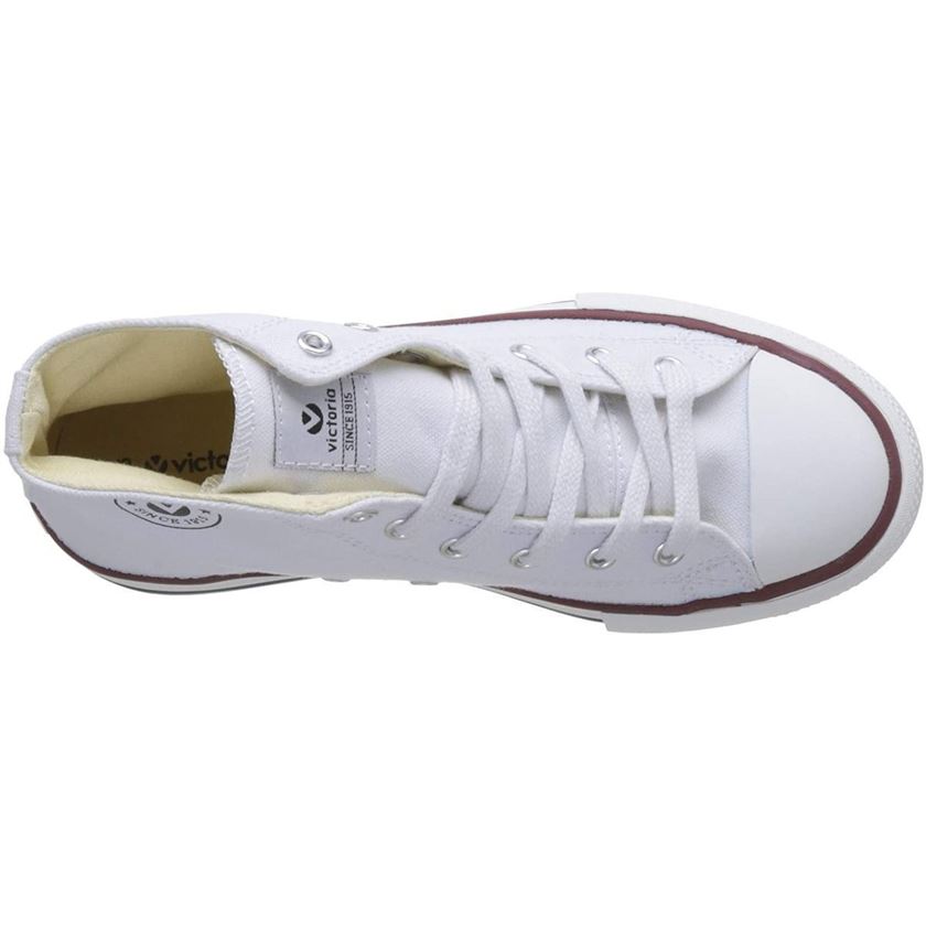 Victoria femme tribu doble botin lona blanc1761402_6 sur voshoes.com